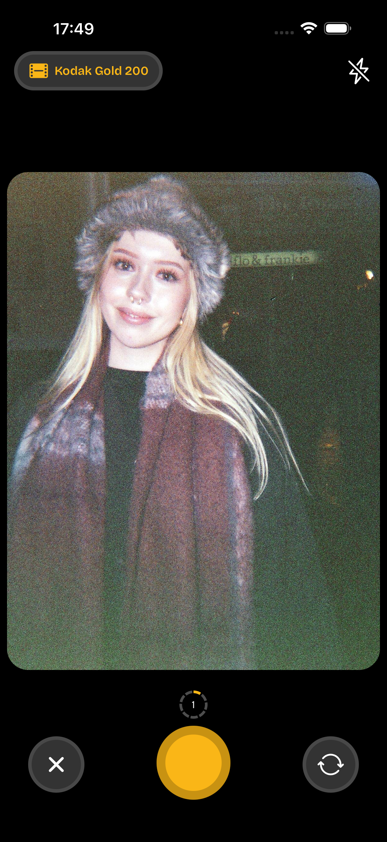 analog film camera · oneshotcam gallery image