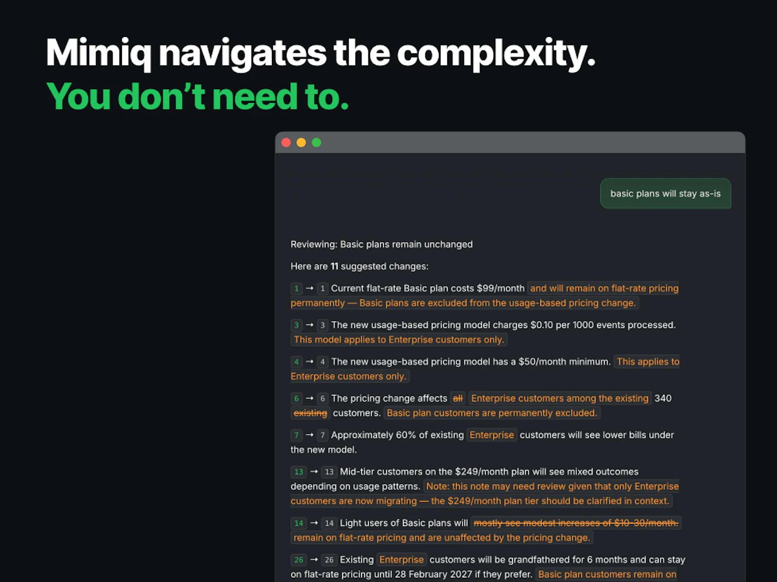 Mimiq screenshot 5