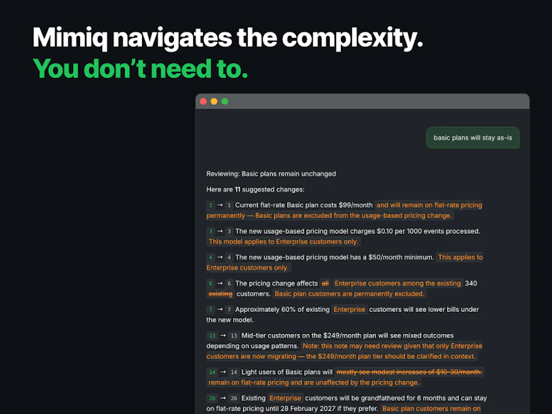 Mimiq screenshot 5
