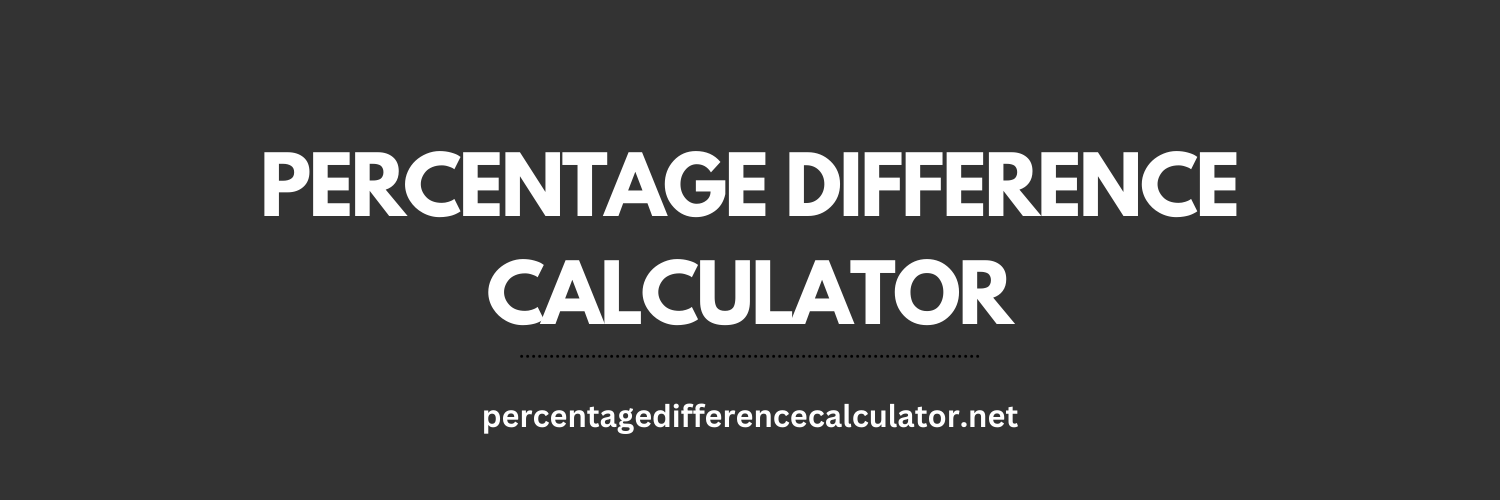 Calcolatore di differenza percentuale media 1