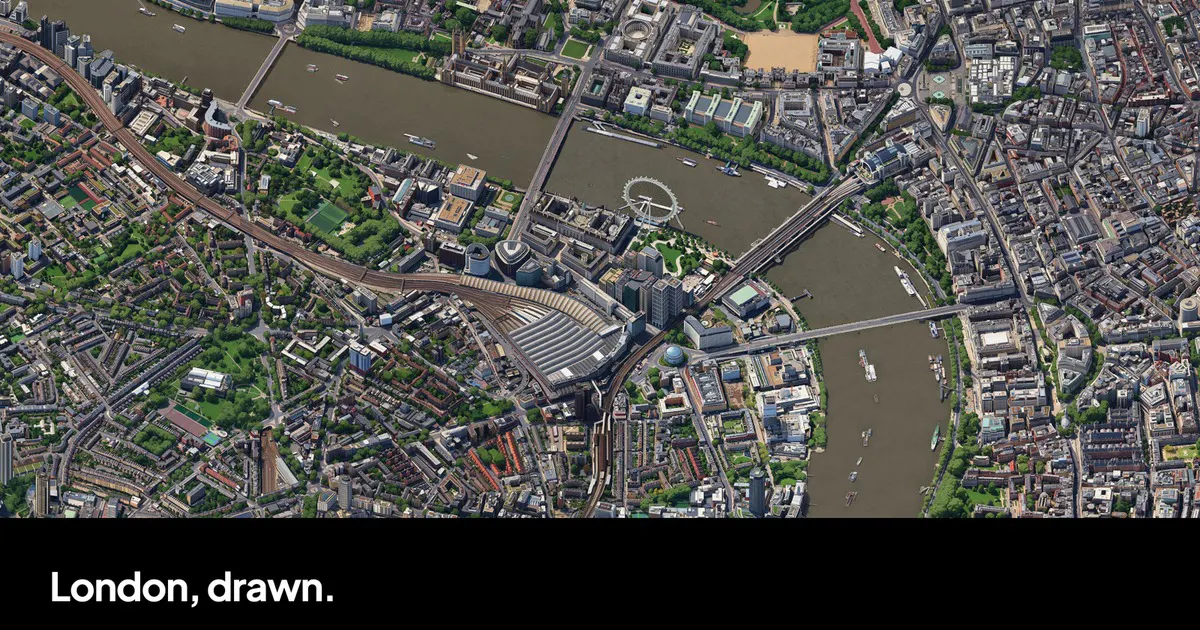 London, drawn gallery image