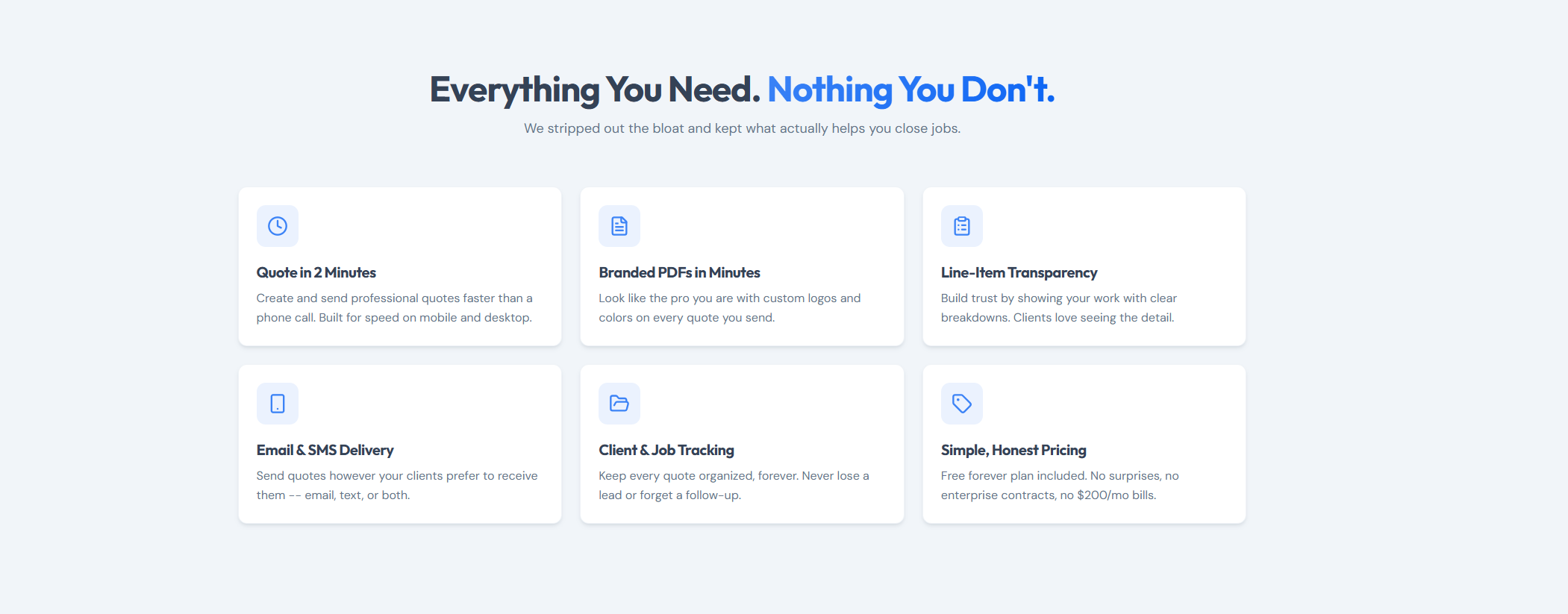 instanttradequote gallery image