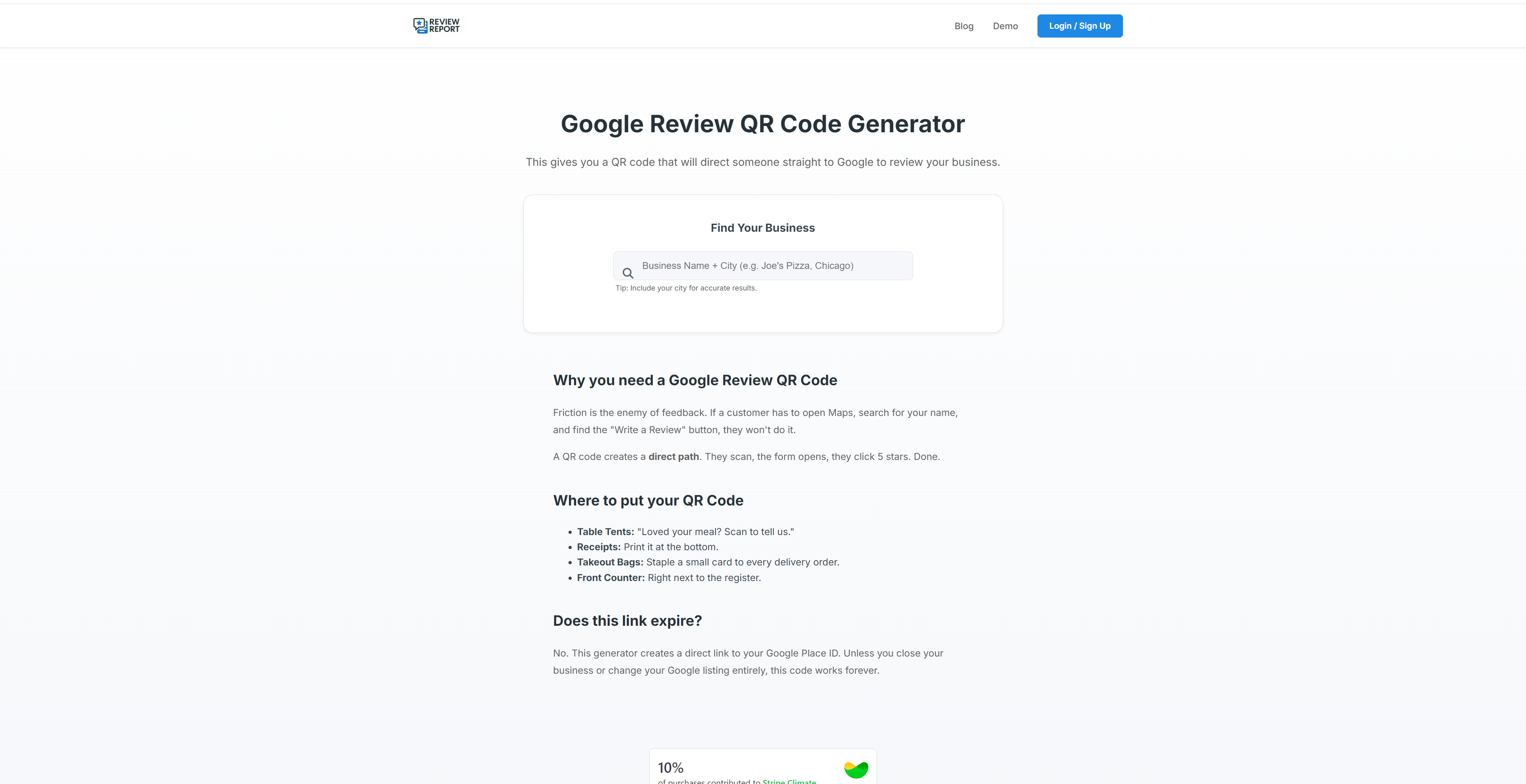 Google Review QR Generator gallery image