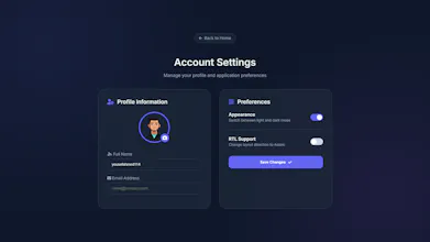 Nexora__ AI SaaS Landing Page gallery image