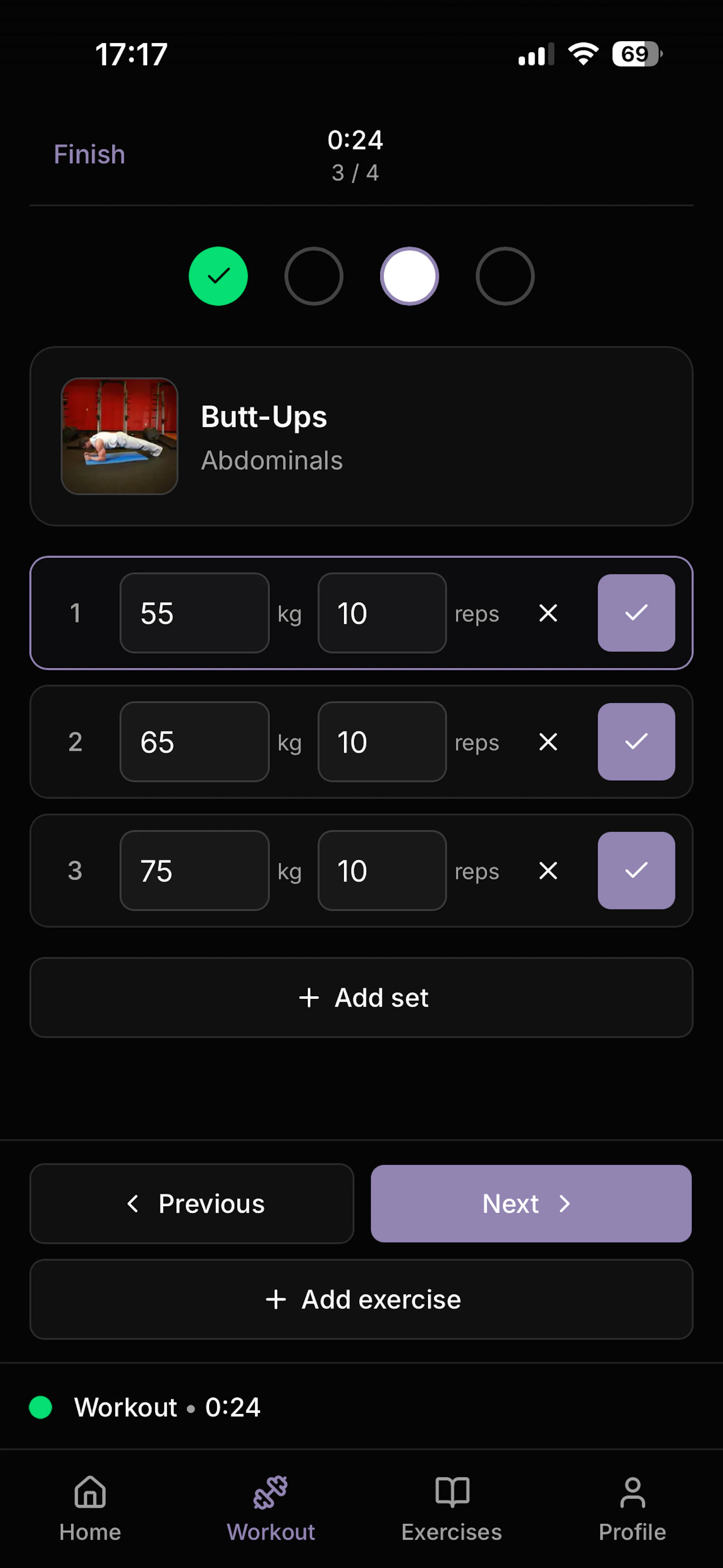 Gymlog22 screenshot 5