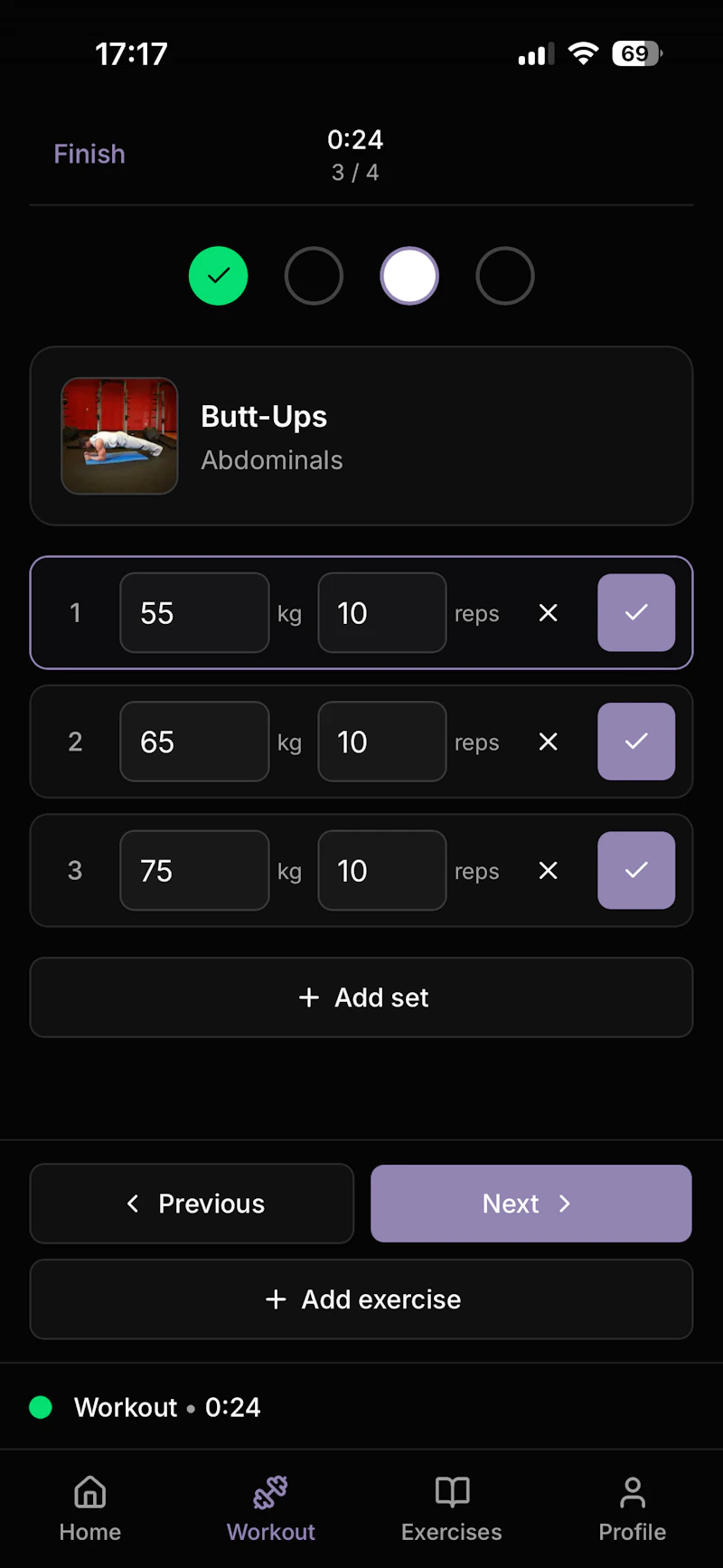 Gymlog22 screenshot 5