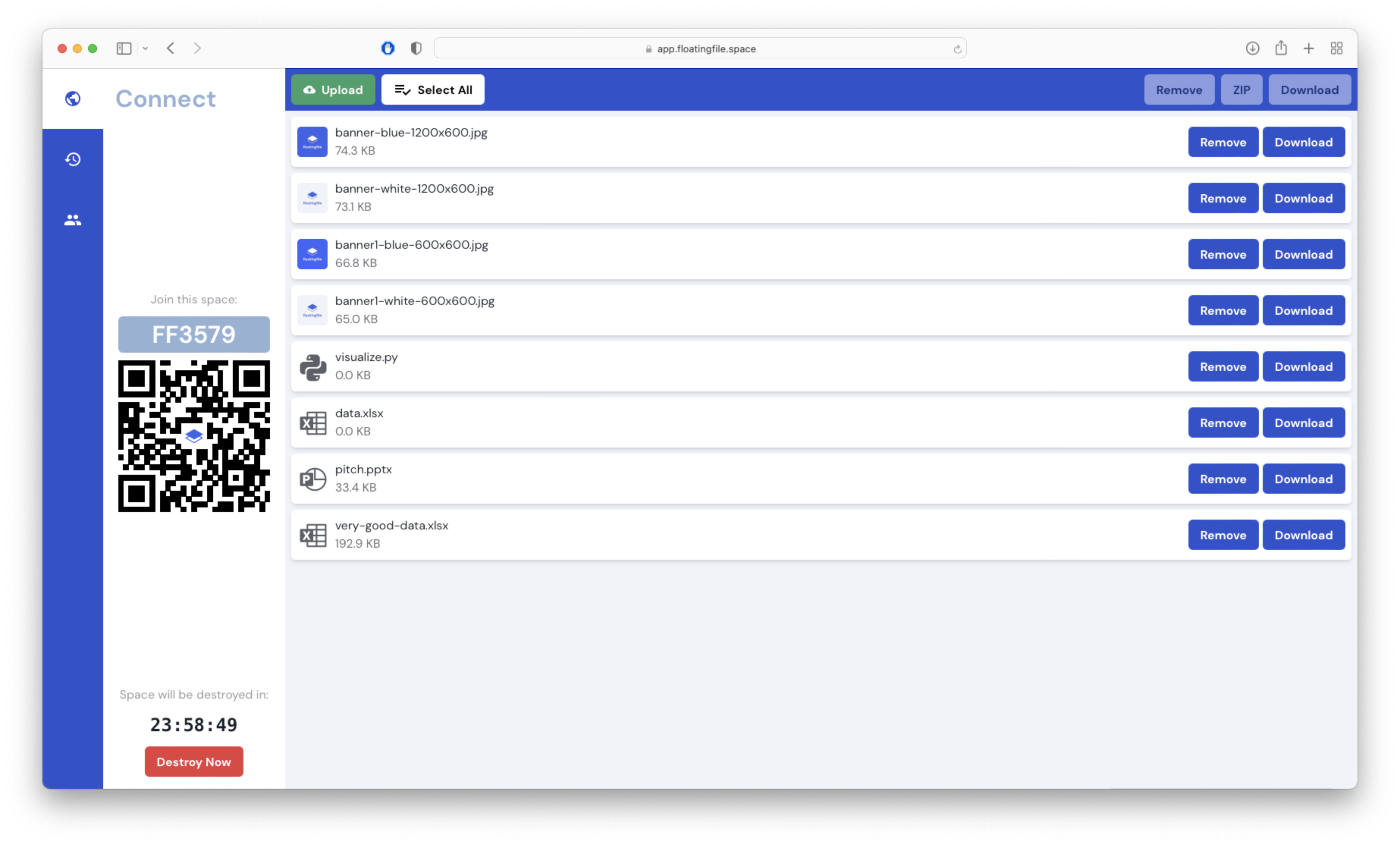 floatingfile gallery image