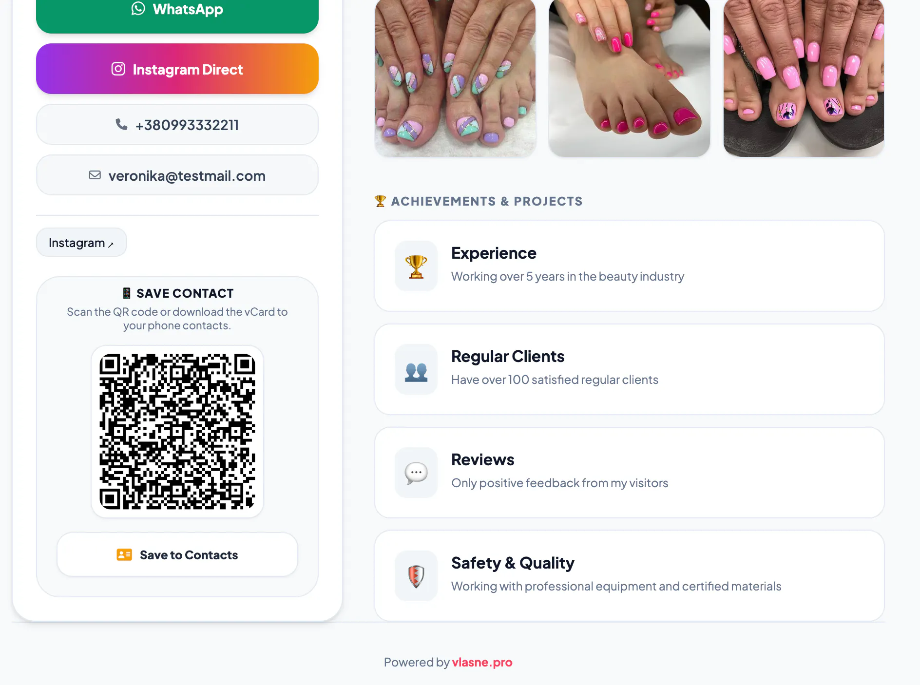Vlasne.pro - fast web site generator gallery image