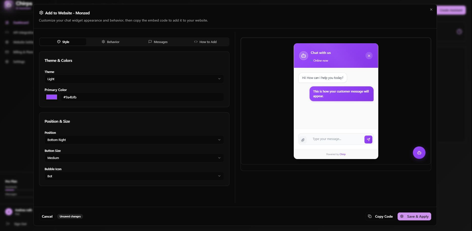 Chirps AI gallery image
