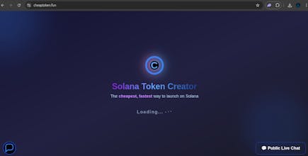 Cheapest Token Creator Ever gallery image