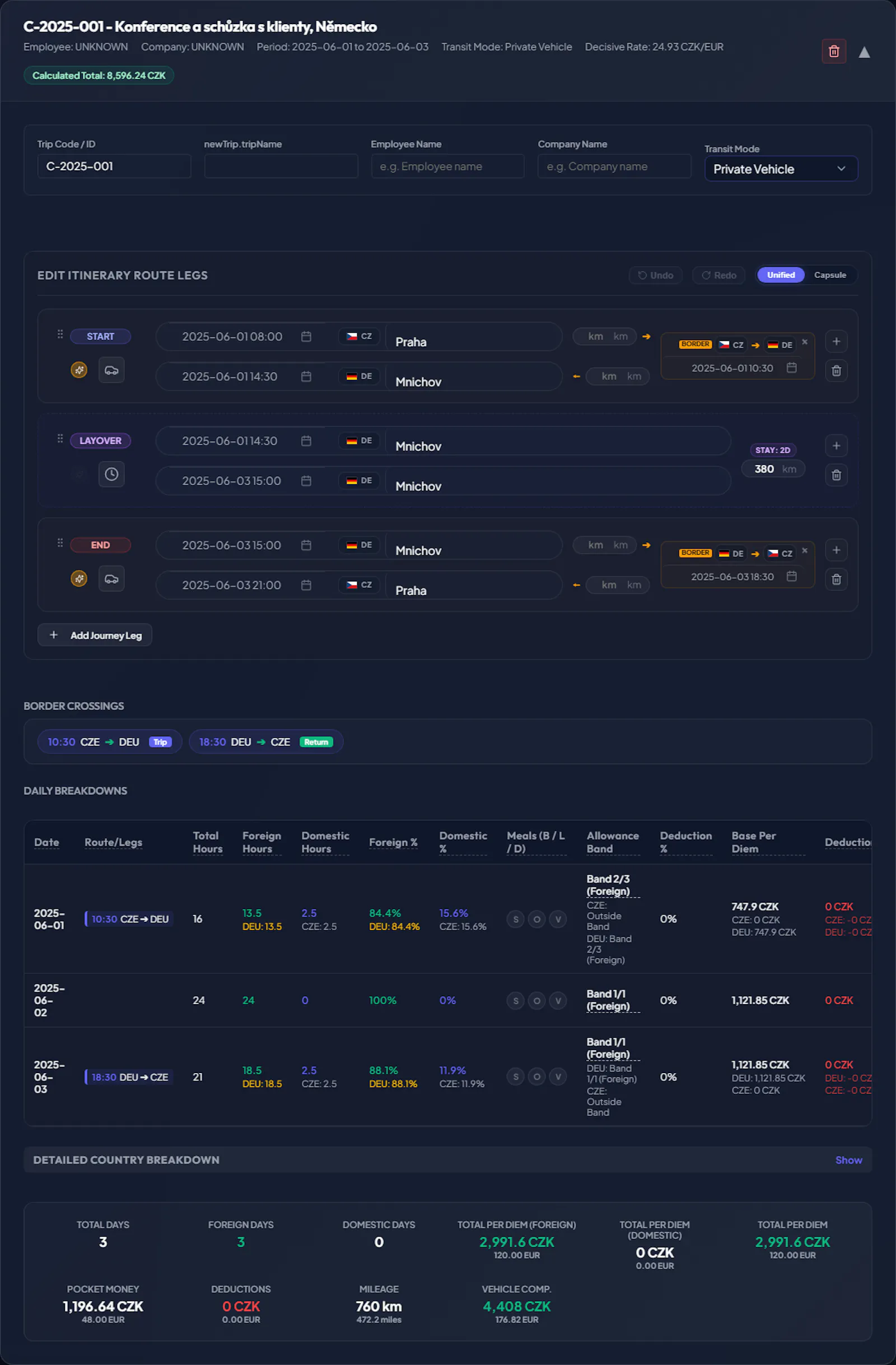 PerDiemo screenshot 14