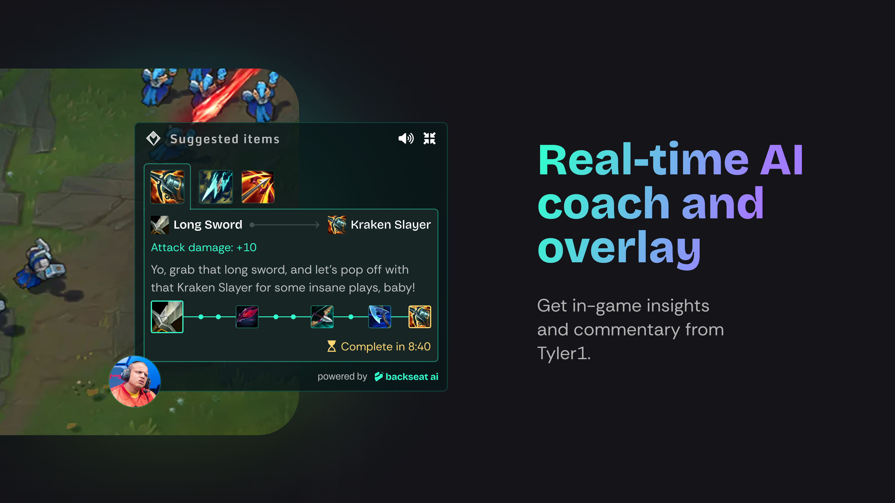 Backseat AI by Tyler1 - Product Information, Latest Updates, and