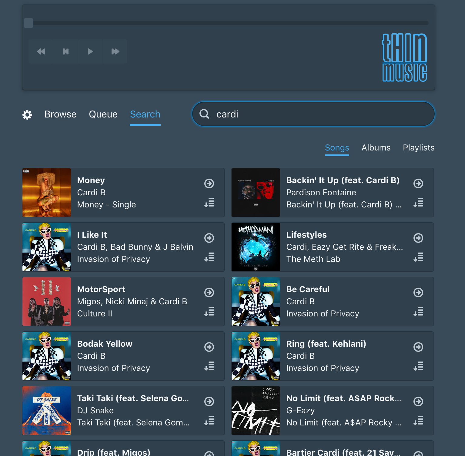 ThinMusic gallery image