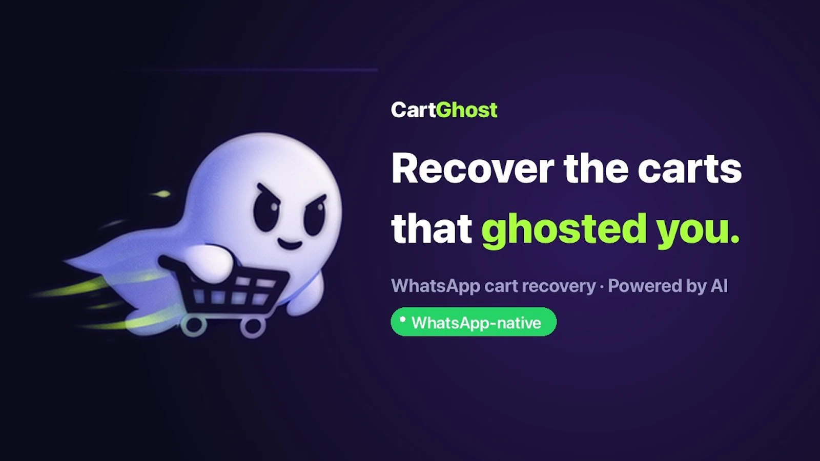 CartGhost screenshot 1 (video preview)