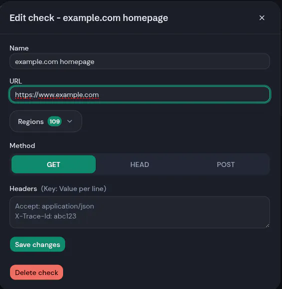 RegionCheck - Global Cloud Monitoring gallery image