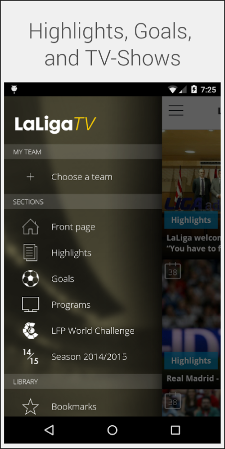 LaLiga TV gallery image