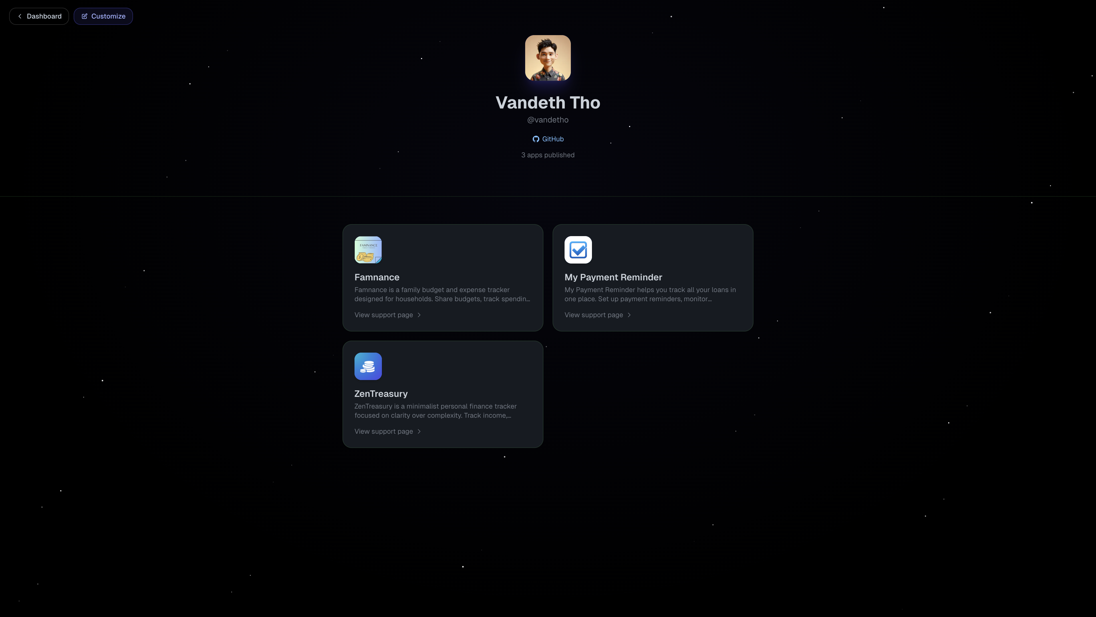 SupportDock gallery image