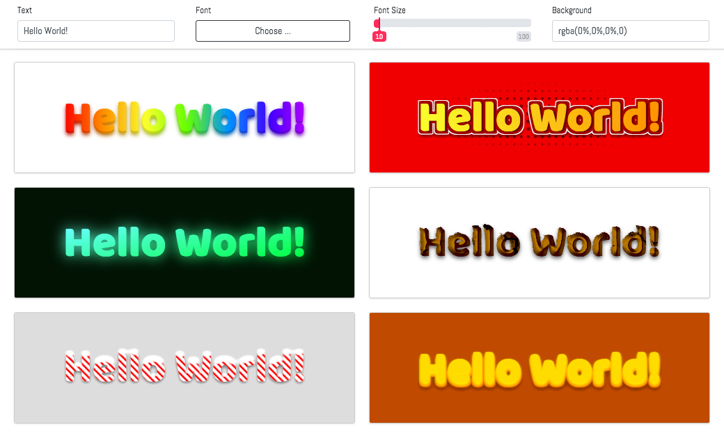 maketext.io gallery image