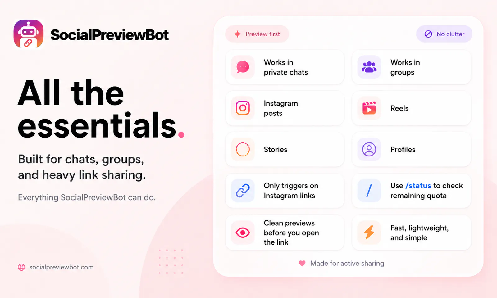 SocialPreviewBot screenshot 3