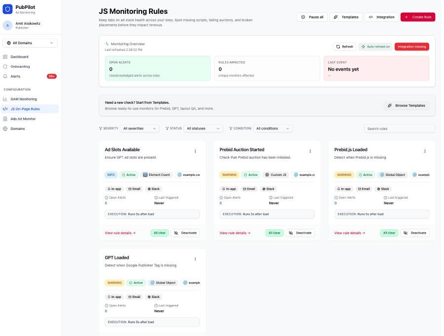 PubPilot - Screenshot 2 showing product features and functionality