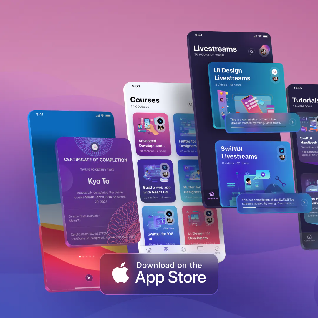 Design+Code iOS 2.0
