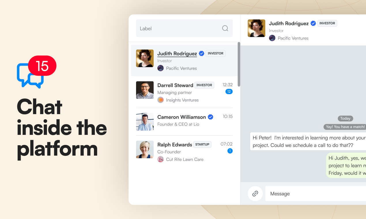 Ga Global World 2.0 - Als pitchbook en Tinder een baby hadden media 6