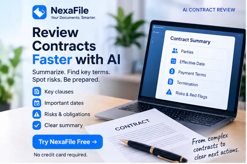 NexaFile screenshot 2