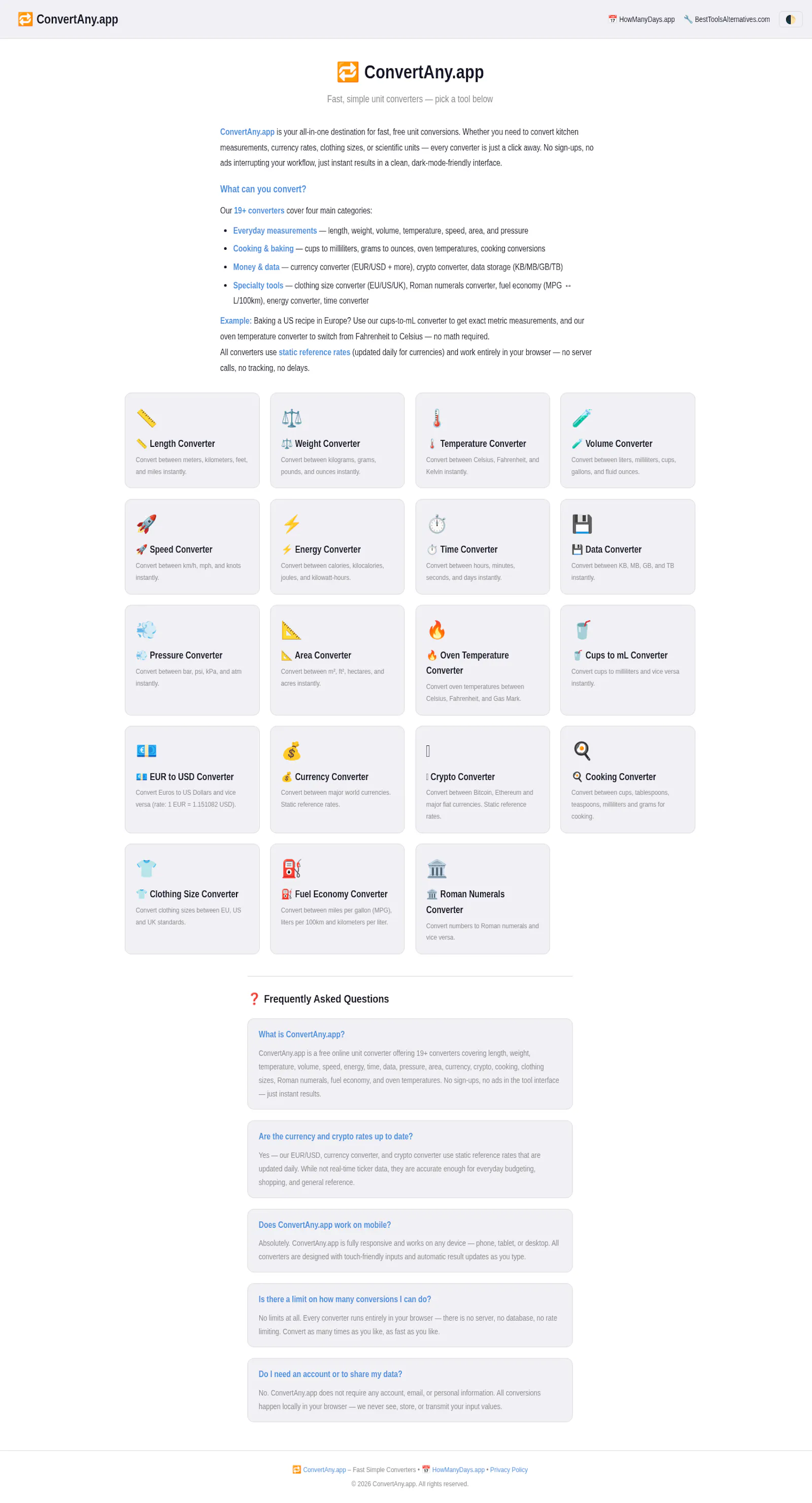 ConvertAny.app screenshot 1