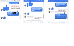 Facebook Chat, missing reply functionality media 2
