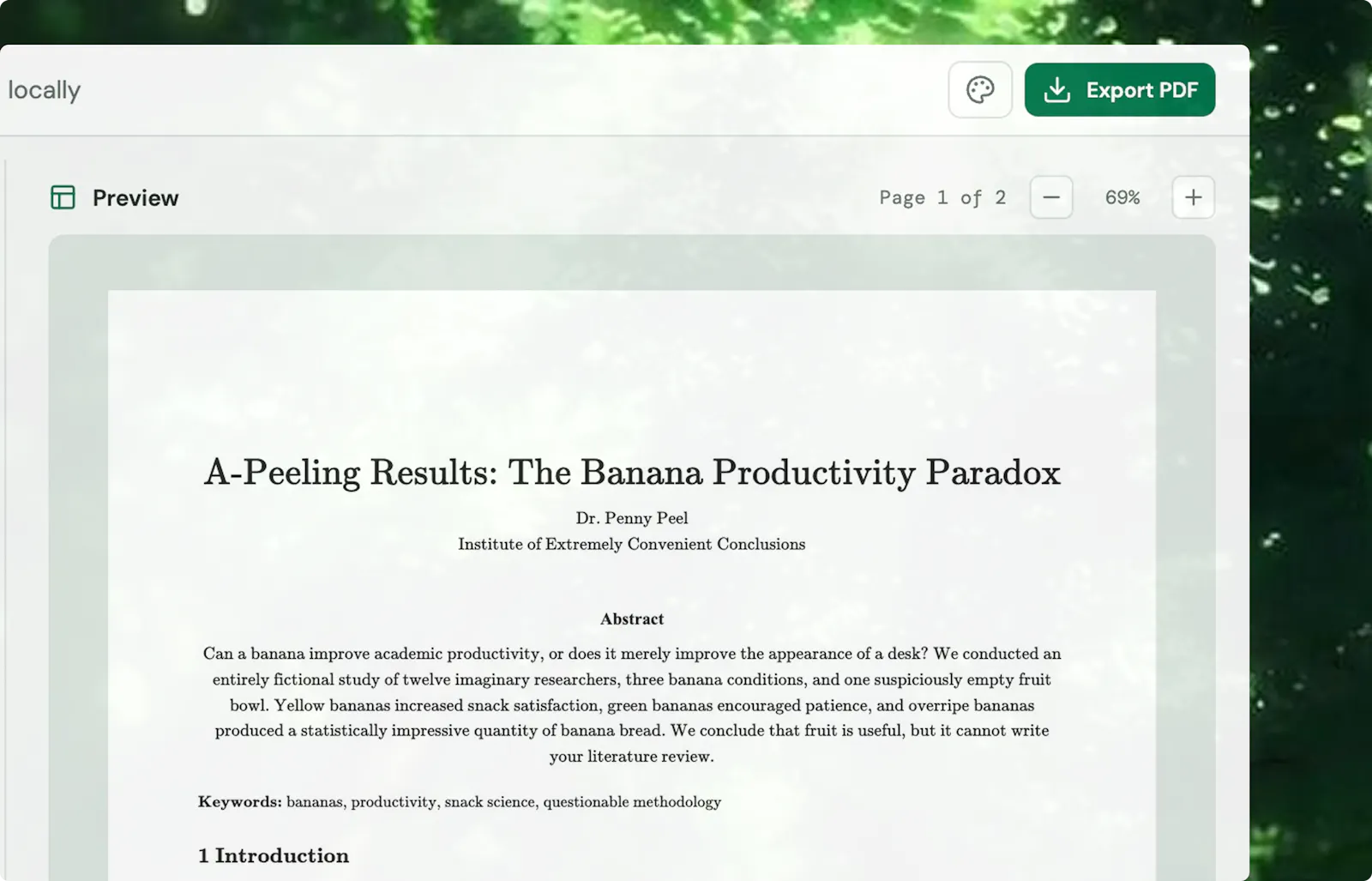 Unleaf screenshot 4