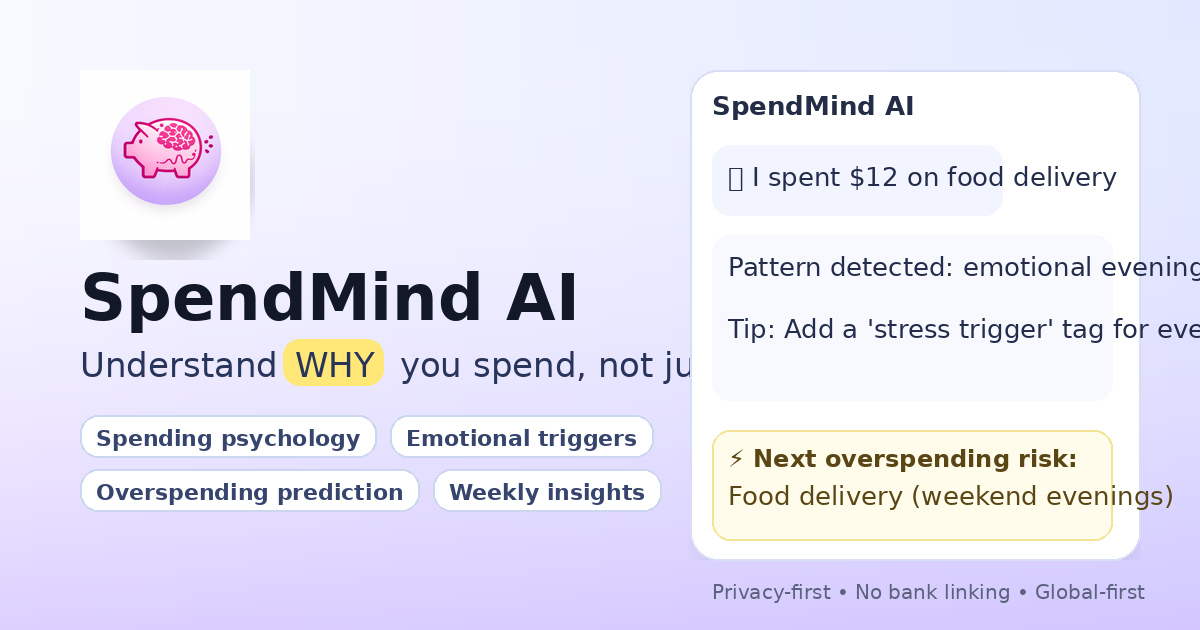 SpendMind AI gallery image