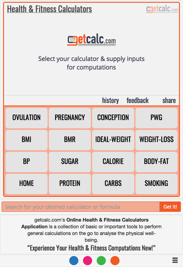 Calculators & Converters - getcalc.com gallery image