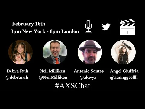 AXSchat Show with Angel Giuffria. Bionic Actress and Public Speaker