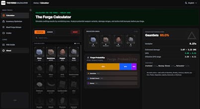THE FORGE Calculator gallery image