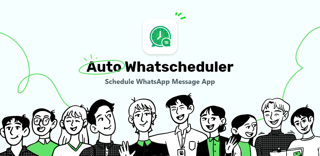 ScheduleUp: Auto Messaging app cover