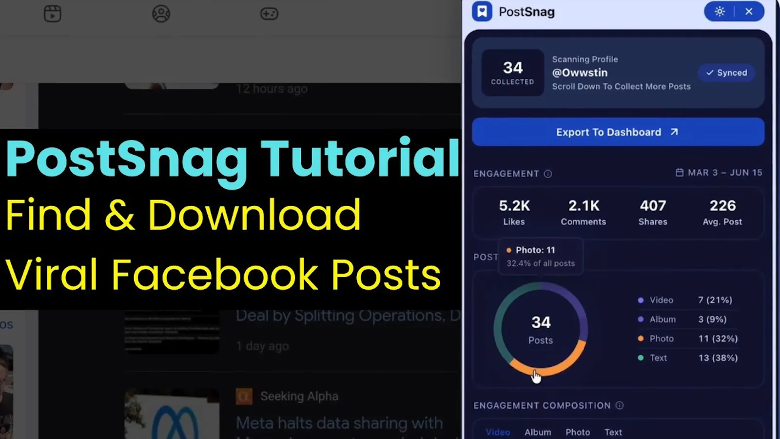 PostSnag screenshot 1 (video preview)