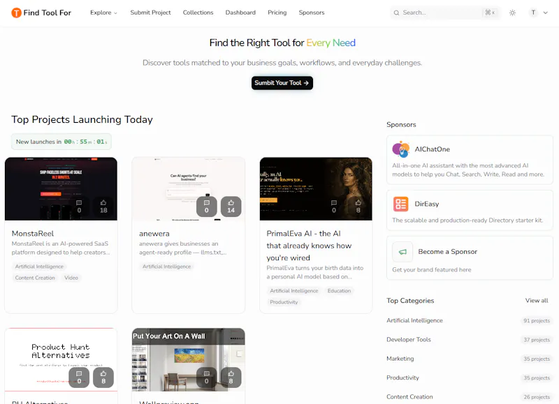 Find Tool For screenshot 1