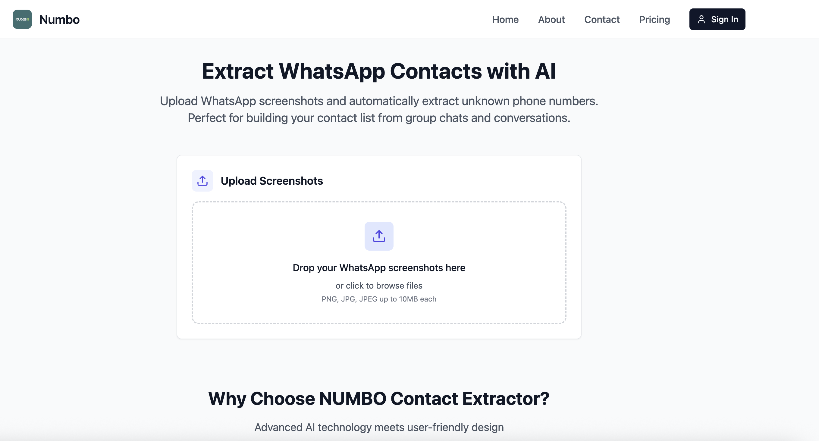 WhatsApp联系提取器 - 从屏幕截图中提取未知的触点媒体2