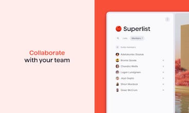 Superlist根据用户的工作流程进行适应，具有可自定义的布局和过滤选项，以便组织任务。