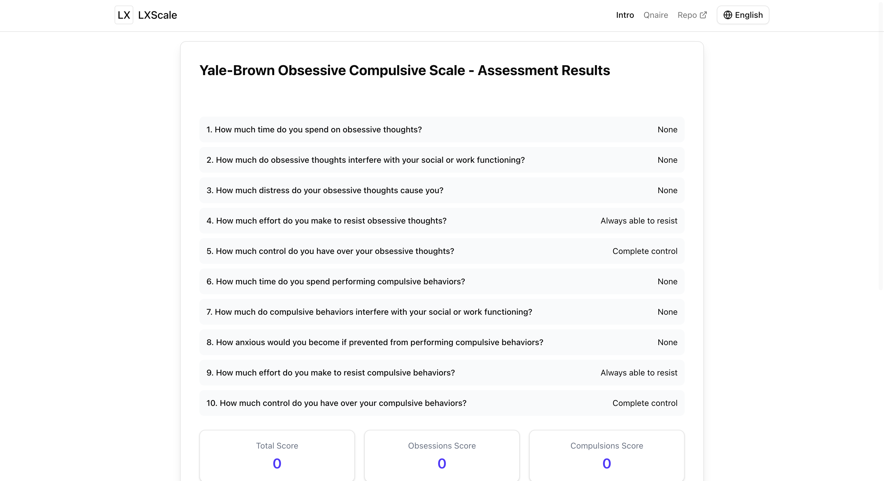 Lxscale - Gratis professioneel psychologisch testplatform media 5