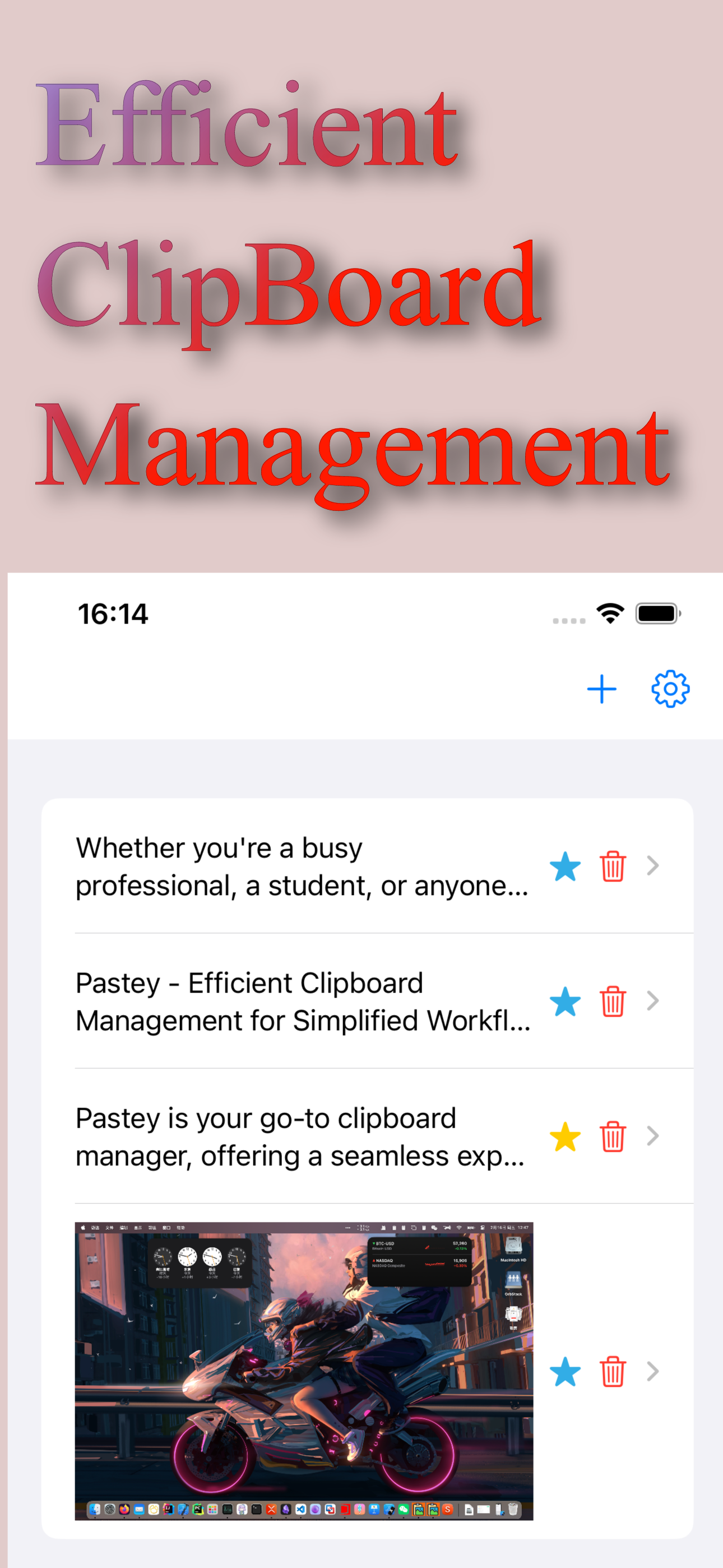 Pastiy - Efficiente gestione degli appunti media 15