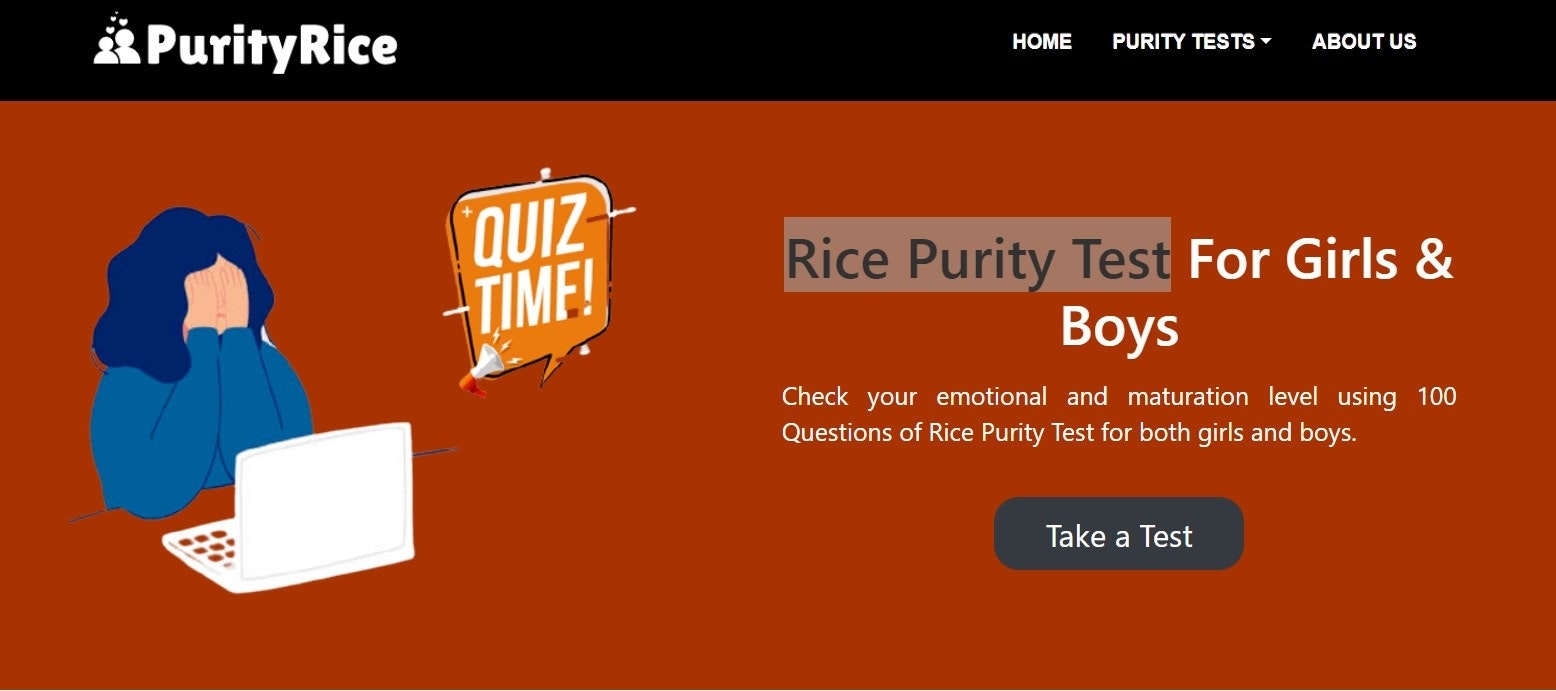 PurityRice -Test For Girls & Boys