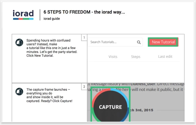 iorad for chrome - instantly make step-by-step instructions for any web app