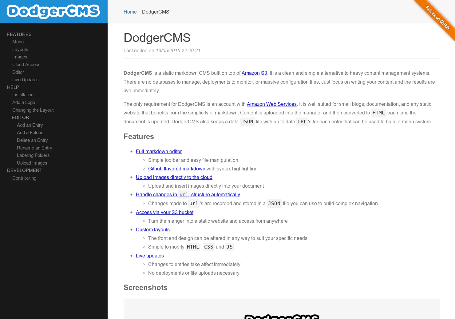 DodgerCMS