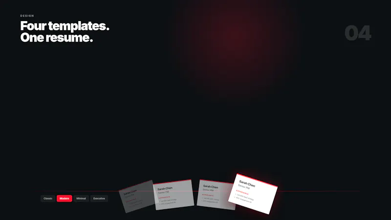 AI Resume Builder by Salestrics screenshot 8