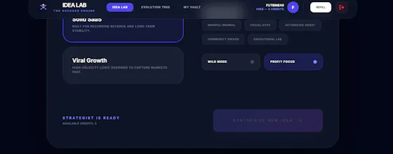 Idea Lab AI AI-powered App Blueprint Gen gallery image