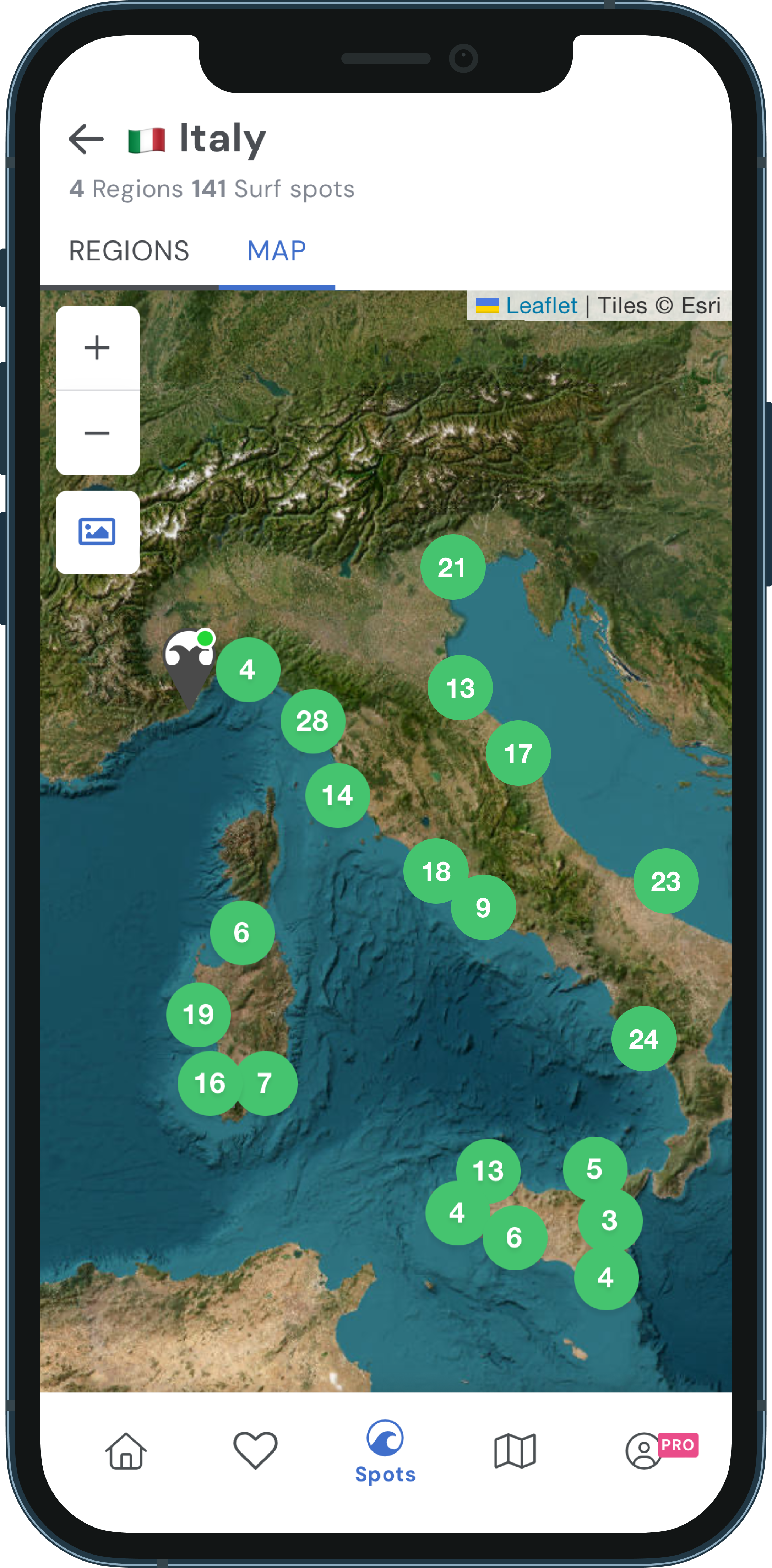 Media Thế giới - Surf Atlas và dự báo 2