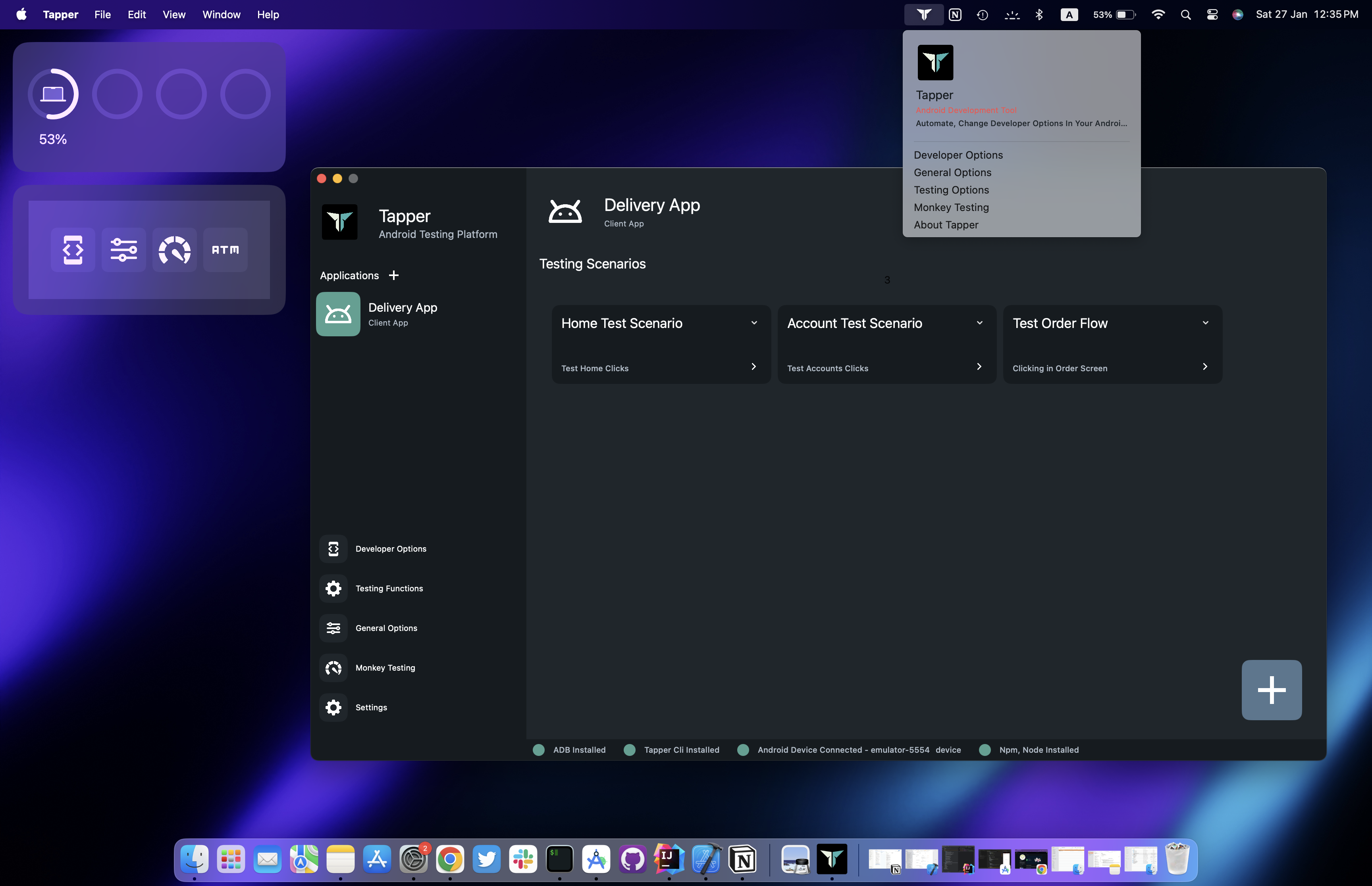 Tapper - Android ADB Toolkit Desktop App Medien 1