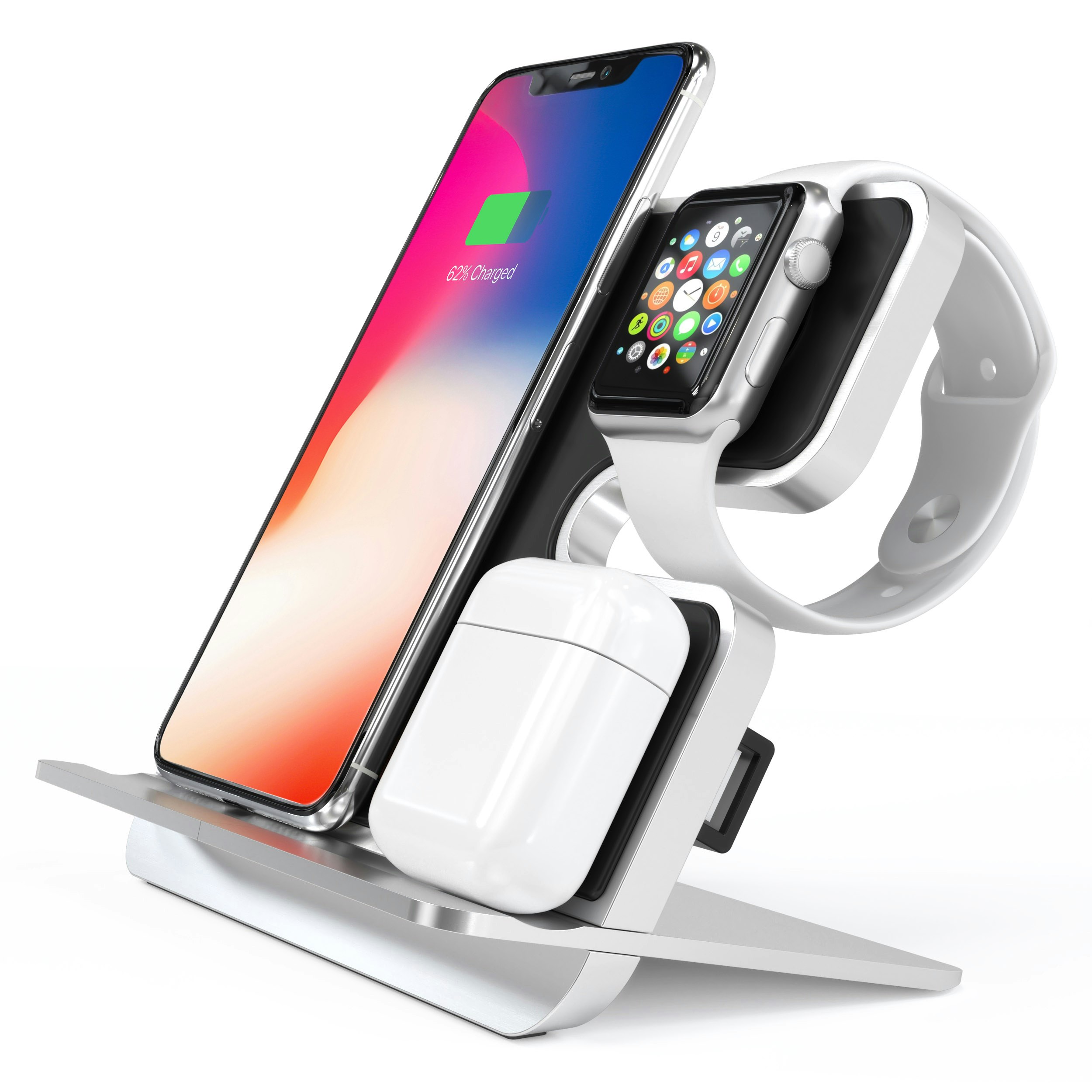 iComboStand - Qi Wireless Charger For Your Apple Devices! gallery image