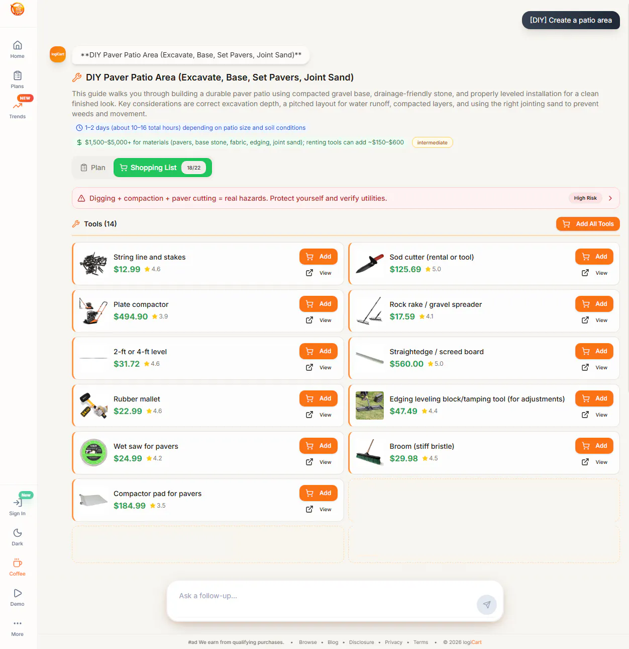 LogiCart: Your AI shopping assistant gallery image